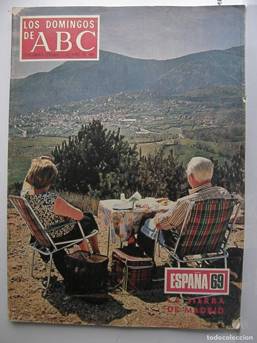 Sammeln von Los Domingos de ABC: ABC Domingo 1 Junio 1969: Serrat, Europa Unida, Guetos y Sierra de Madrid.