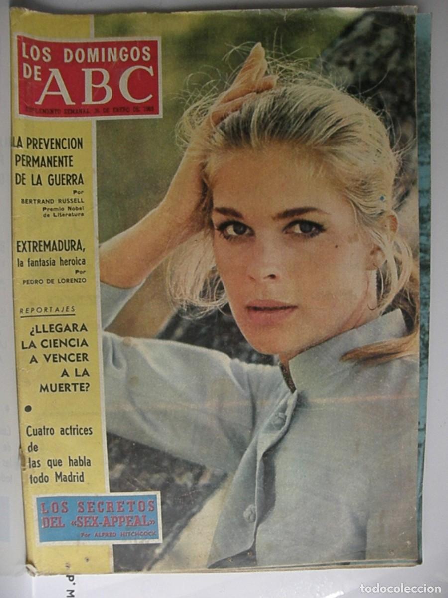 Colecionismo de Los Domingos de ABC: Los Domingos de ABC 26 de enero de 1969: Los Secretos del Sex-Appeal, Russell y Extremadura.