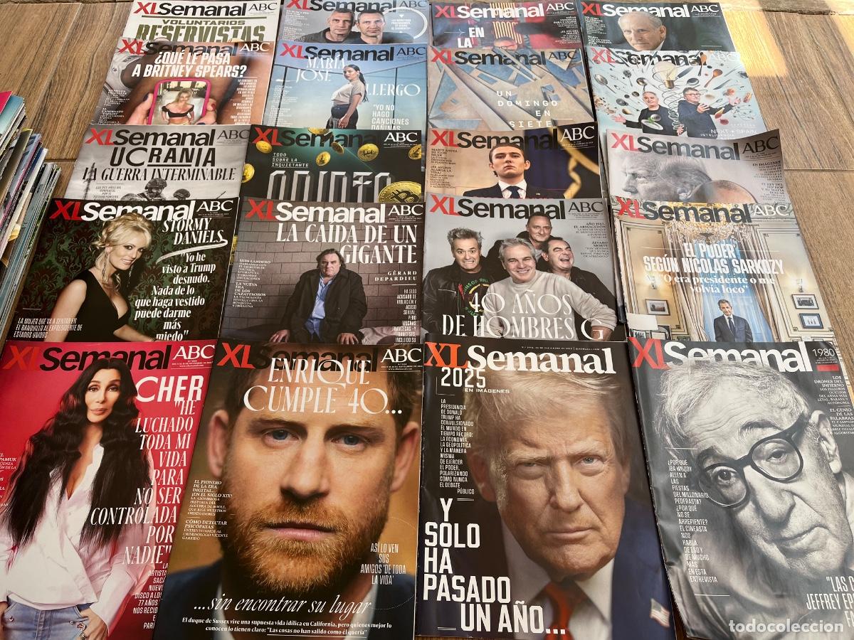 Coleccionismo de Los Domingos de ABC: XL SEMANAL ABC - 84 n&uacute;meros - DE NIRO TRUMP HOMBRES G WOODY ALLEN