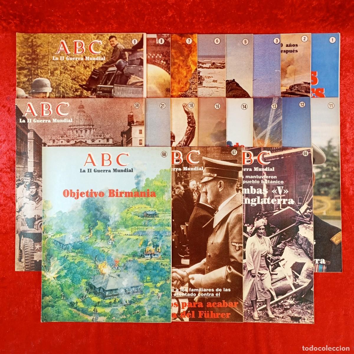 Coleccionismo de Los Domingos de ABC: ABC - LA II GUERRA MUNDIAL 50 A&Ntilde;OS DESPUES - COLECCI&Oacute;N 19 REVISTAS - VER N&ordm; EN FOTOS / 1804
