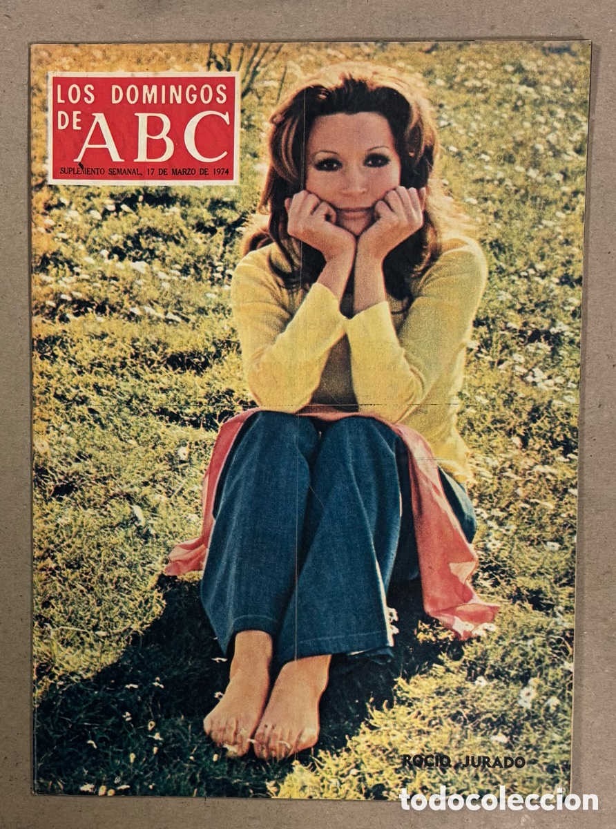Coleccionismo de Los Domingos de ABC: LOS DOMINGOS DE ABC (1974). ROC&Iacute;O JURADO, VICTORIANO DE LA SERNA TORERO,&hellip;