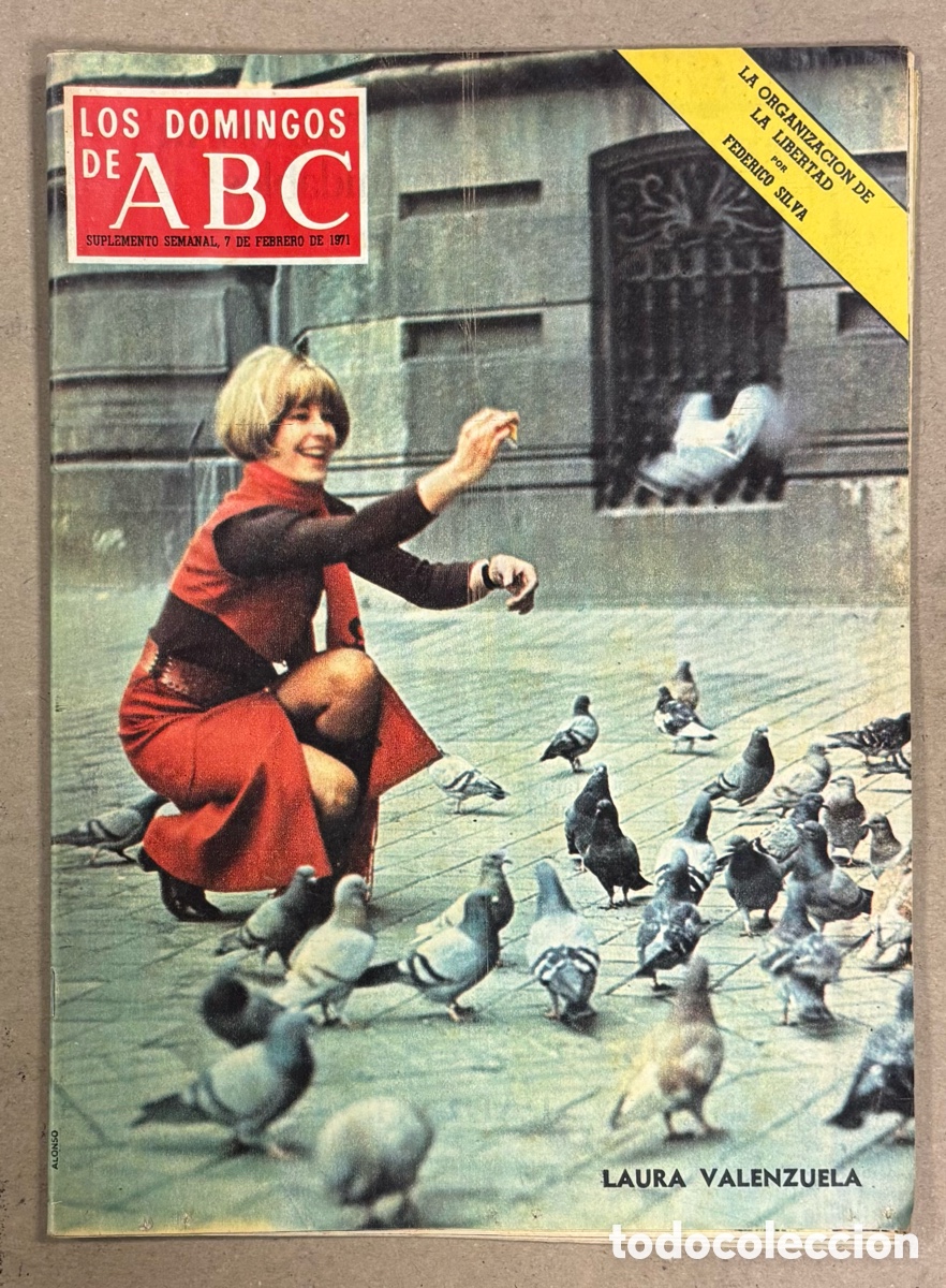 Coleccionismo de Los Domingos de ABC: LOS DOMINGOS DE ABC (1971). LAURA VALENZUELA, EMIGRACI&Oacute;N ESPA&Ntilde;OLA A ALEMANIA,&hellip;