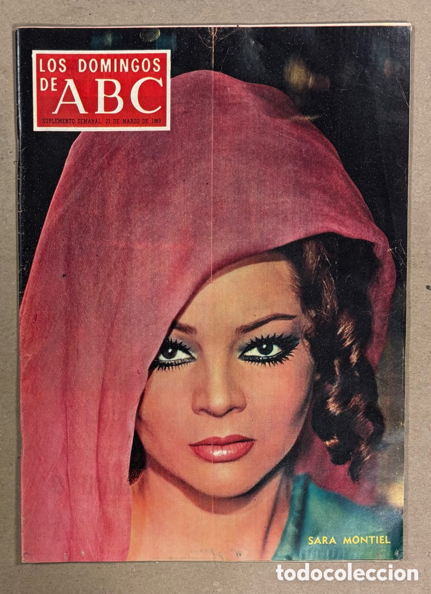 Coleccionismo de Los Domingos de ABC: LOS DOMINGOS DE ABC (1969). SARA MONTIEL, CASSIUS CLAY,&hellip; VER SUMARIO EN FOTOGRAF&Iacute;AS.