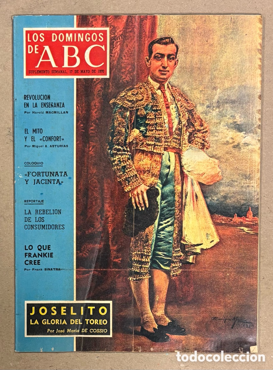 Coleccionismo de Los Domingos de ABC: LOS DOMINGOS DE ABC (1970). JOSELITO, EMMA PENELLA, BERLANGA, GEMMA CUERVO,&hellip;
