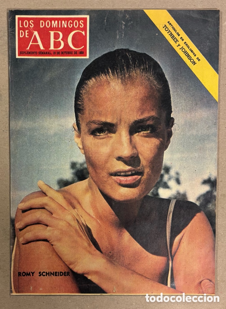 Coleccionismo de Los Domingos de ABC: LOS DOMINGOS DE ABC (1969). ROMY SCHNEIDER, BASILIO MART&Iacute;N PATINO, MARISOL, JUAN ANTONIO MORA,&hellip;