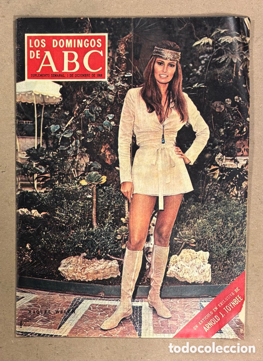 Coleccionismo de Los Domingos de ABC: LOS DOMINGOS DE ABC (1968). RAQUEL WELCH, DOCTOR CALDAS,&hellip; VER SUMARIO EN FOTOGRAF&Iacute;AS.