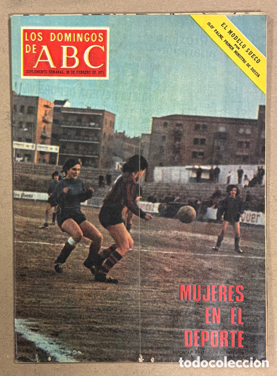 Coleccionismo de Los Domingos de ABC: LOS DOMINGOS DE ABC (1971). MUJERES EN EL DEPORTE,&hellip; VER SUMARIO EN FOTOGRAF&Iacute;AS.