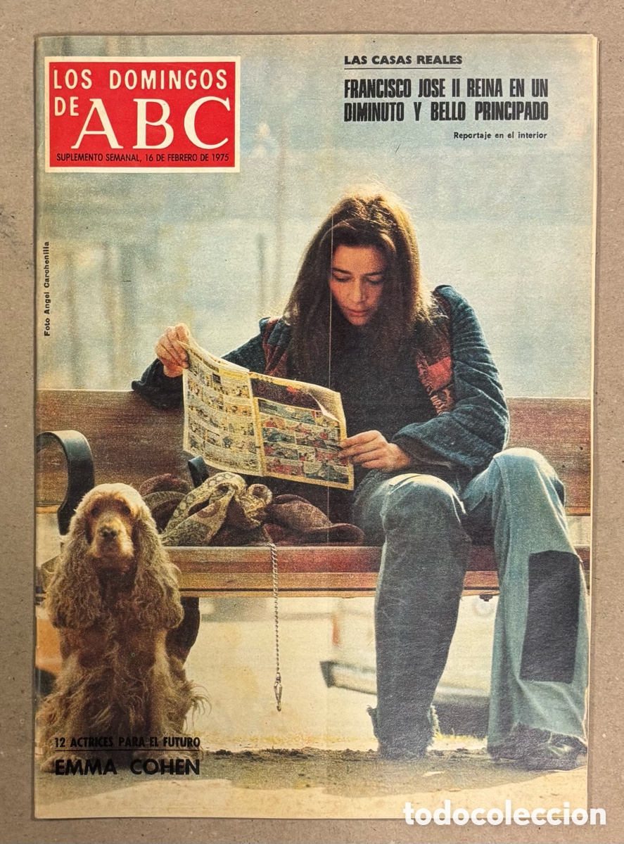Coleccionismo de Los Domingos de ABC: LOS DOMINGOS DE ABC (1975). EMMA COHEN, EMMA PENELLA, CONCHITA M&Aacute;RQUEZ PIQUER,&hellip;