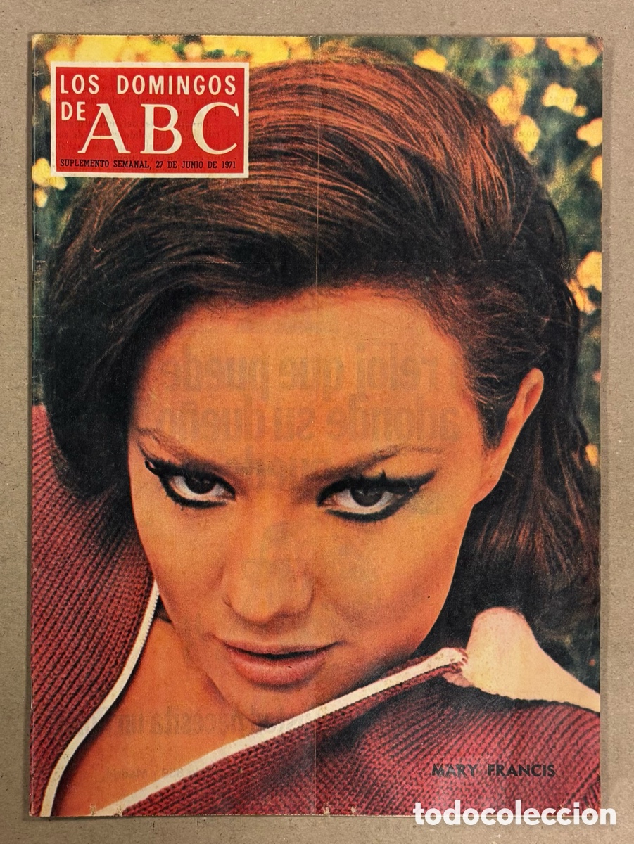 Coleccionismo de Los Domingos de ABC: LOS DOMINGOS DE ABC (1971). MARY FRANCIS, JULIO IGLESIAS,&hellip; VER SUMARIO EN FOTOGRAF&Iacute;AS.