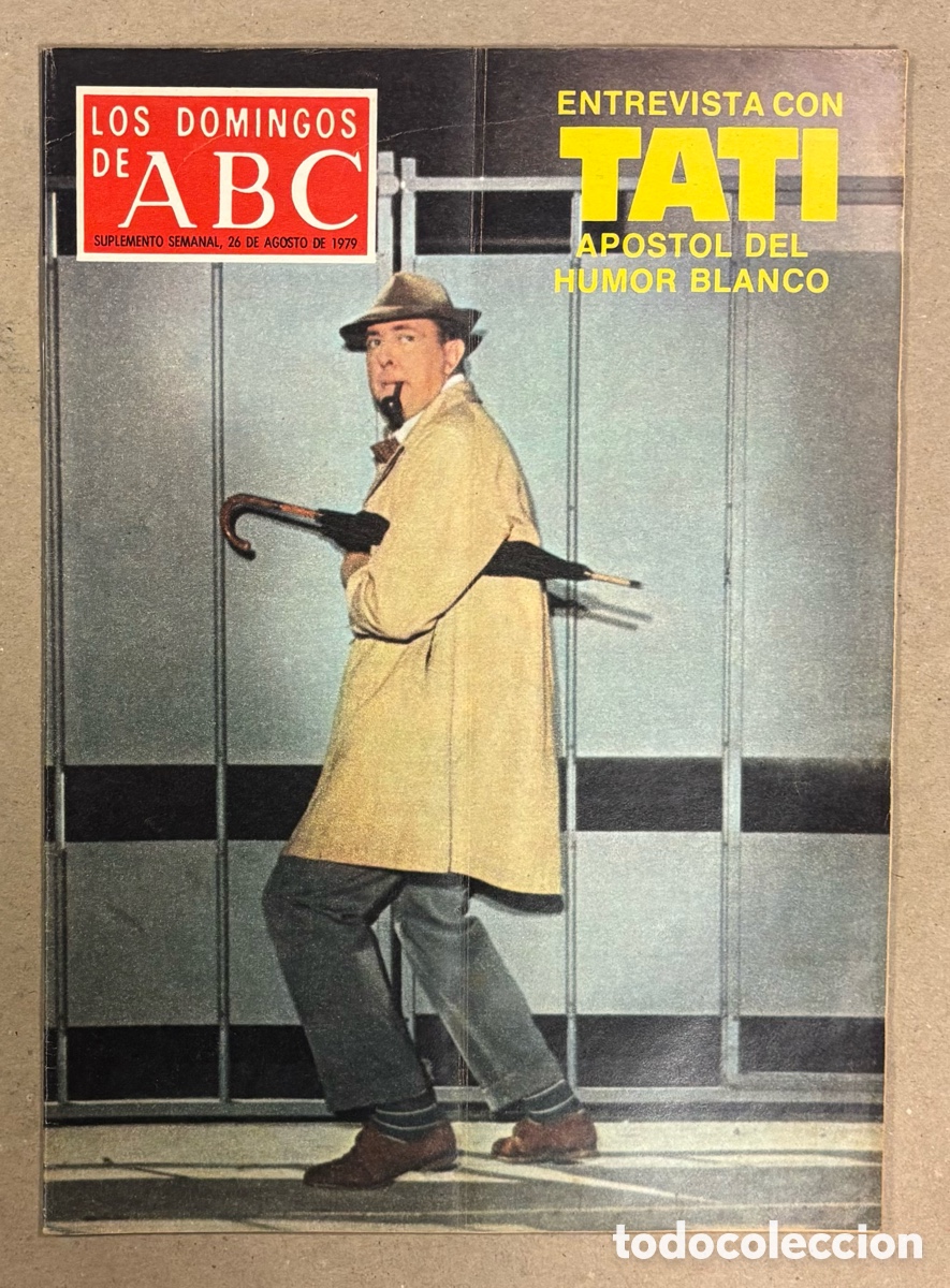 Coleccionismo de Los Domingos de ABC: LOS DOMINGOS DE ABC (1979). ENTREVISTA CON TATI,&hellip; VER SUMARIO EN FOTOGRAF&Iacute;AS.