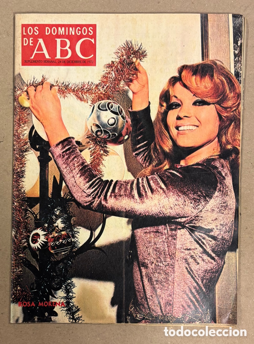 Coleccionismo de Los Domingos de ABC: LOS DOMINGOS DE ABC (1972). ROSA MORENO, ESTHER GALA, LUIS EMILIO CALVO SOTELO,&hellip;