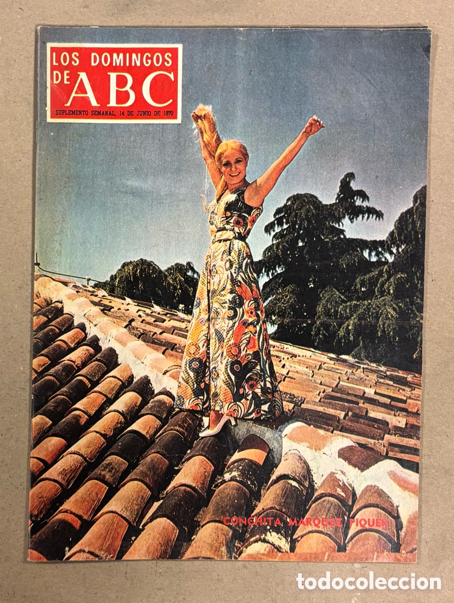 Coleccionismo de Los Domingos de ABC: LOS DOMINGOS DE ABC (1970). CONCHITA M&Aacute;RQUEZ PIQUER, PR&Iacute;NCIPE DE GALES, BOBBY DEGLANE,&hellip;