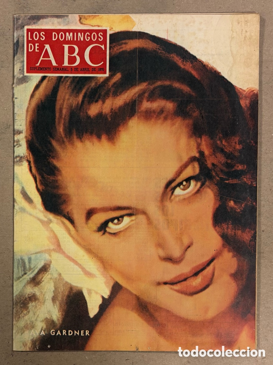 Coleccionismo de Los Domingos de ABC: LOS DOMINGOS DE ABC (1970). AVA GADNER, ATHLETIC DE BILBAO, CARMEN SEVILLA, ARTURO FERN&Aacute;NDEZ,,&hellip;