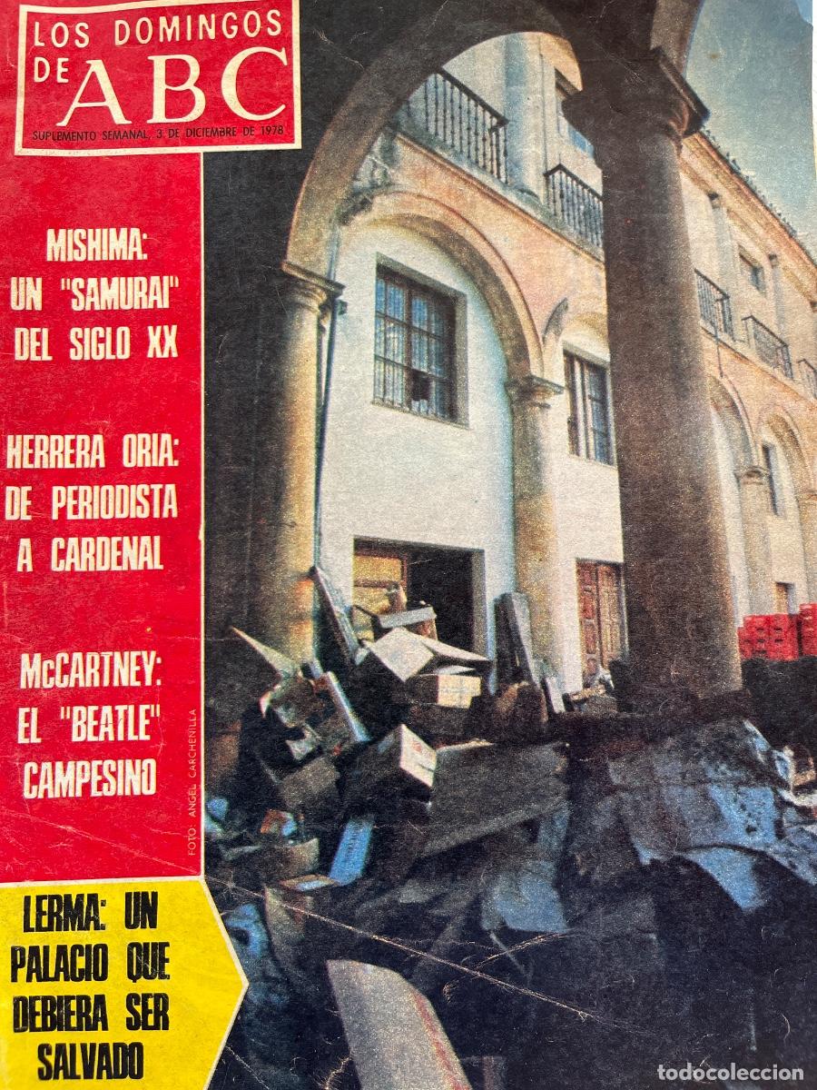 Coleccionismo de Los Domingos de ABC: ABC (domingos) 3 diciembre 1978 - Lerma/ McCartney/ Mishima