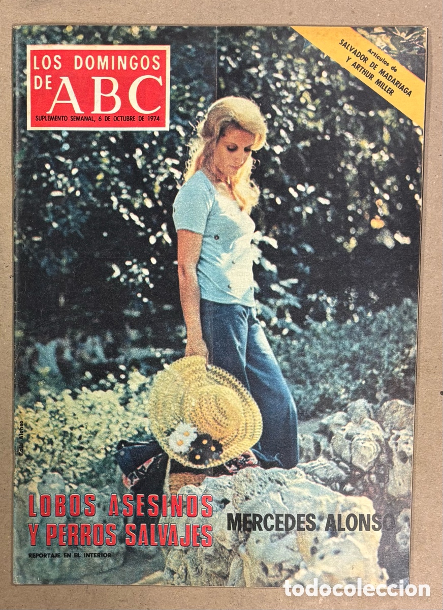 Coleccionismo de Los Domingos de ABC: LOS DOMINGOS DE ABC (1974). MERCEDES ALONSO,,&hellip; VER SUMARIO EN FOTOGRAF&Iacute;AS.