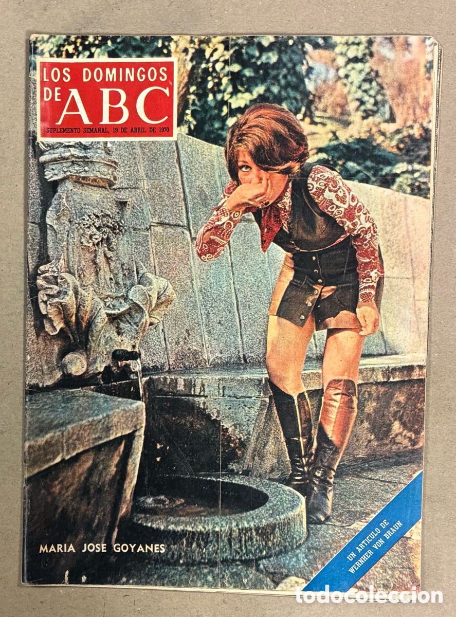 Coleccionismo de Los Domingos de ABC: LOS DOMINGOS DE ABC (1970). MAR&Iacute;A JOS&Eacute; GOYANES, HOSTAL GAITAN JEREZ DE LA FRONTERA,&hellip;