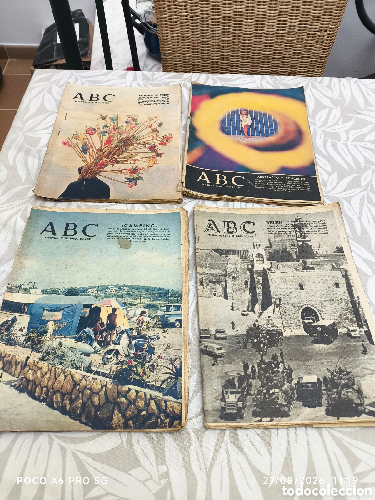 Coleccionismo de Los Domingos de ABC: Lote peri&oacute;dico ABC 1967