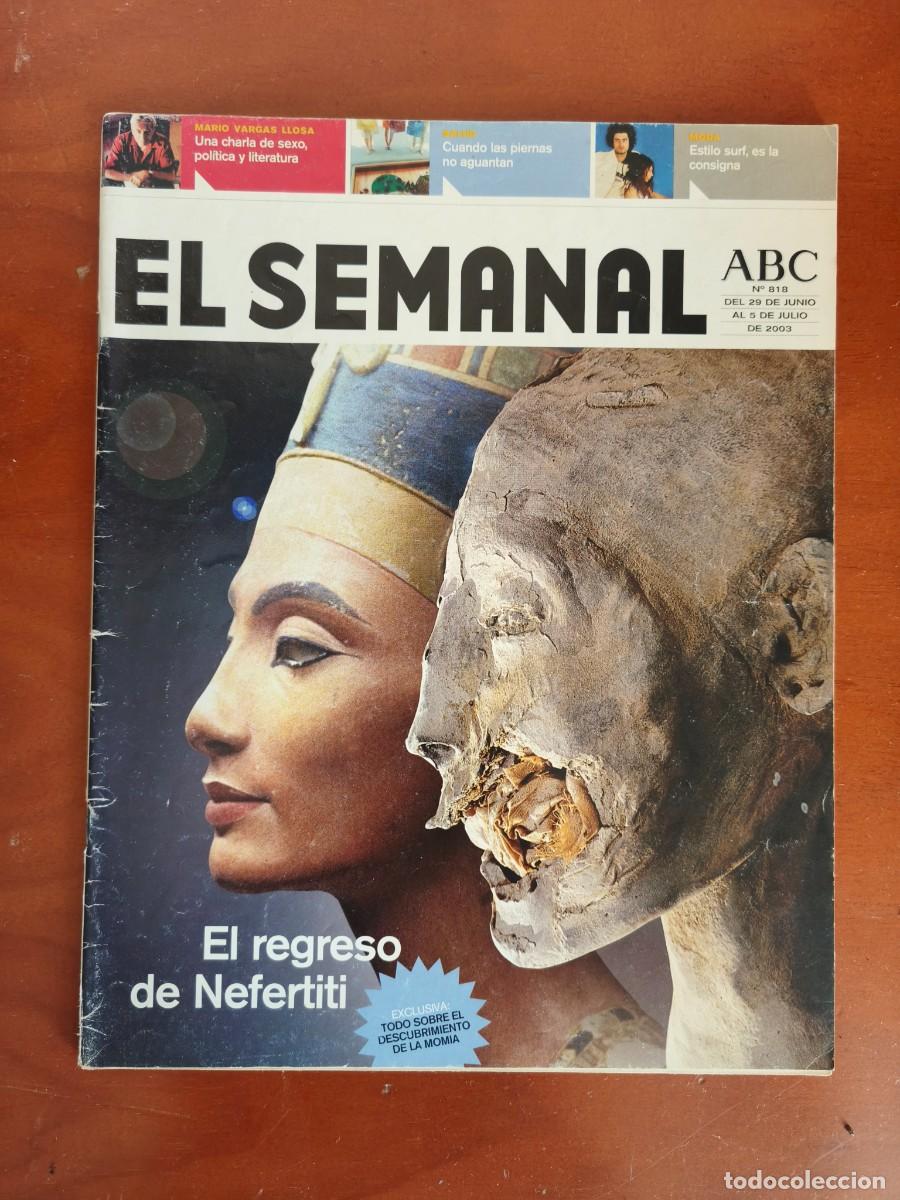 Coleccionismo de Los Domingos de ABC: L125 EL SEMANAL ABC (N&ordm; 818)