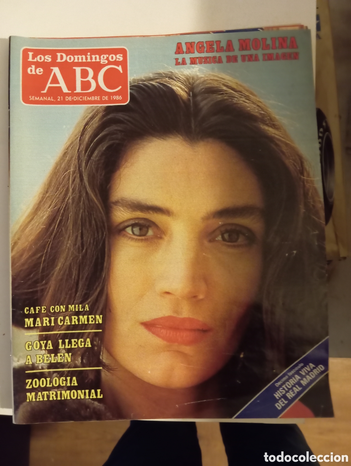 Coleccionismo de Los Domingos de ABC: completo Dominical de la revista ABC. 21 de diciembre de 1986
