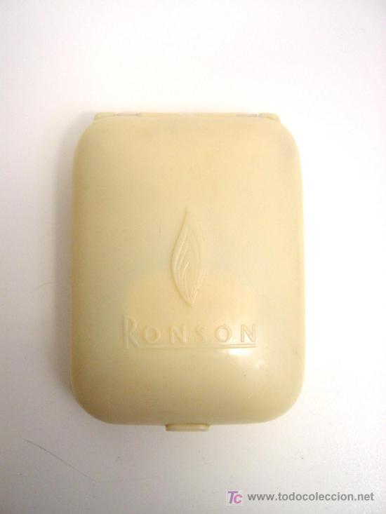 Mecheros: ANTIGUO ENCENDEDOR RONSON FLO-LINE - Foto 6