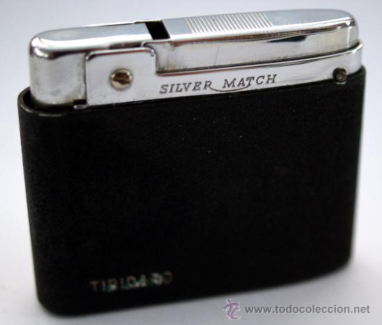 mechero / encendedor silver match con forma de - Compra venta en  todocoleccion