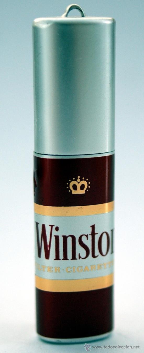 antiguo mechero promocional winston, funciona c - Comprar Medalhas  religiosas antigas no todocoleccion