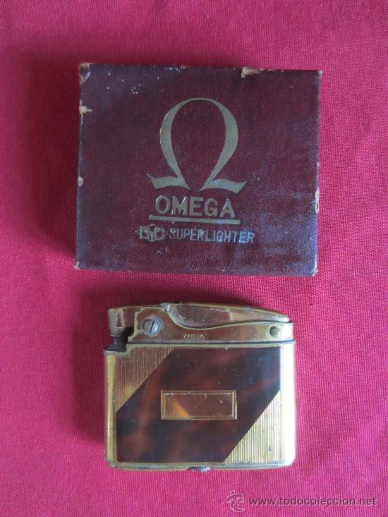 antiguo mechero o encendedor omega, con su caja - Compra venta en  todocoleccion