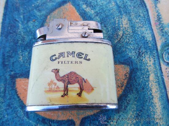 Mecheros: MECHERO BENCINA CAMEL / A&Ntilde;OS 60