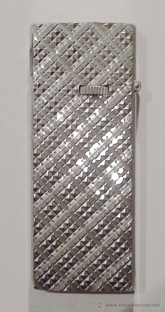 Mecheros: Mechero Sharp. 70s. Ref. 642259. Gas. Plano. - Foto 3