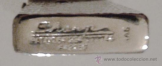 Mecheros: Mechero Sharp. 70s. Ref. 642259. Gas. Plano. - Foto 2