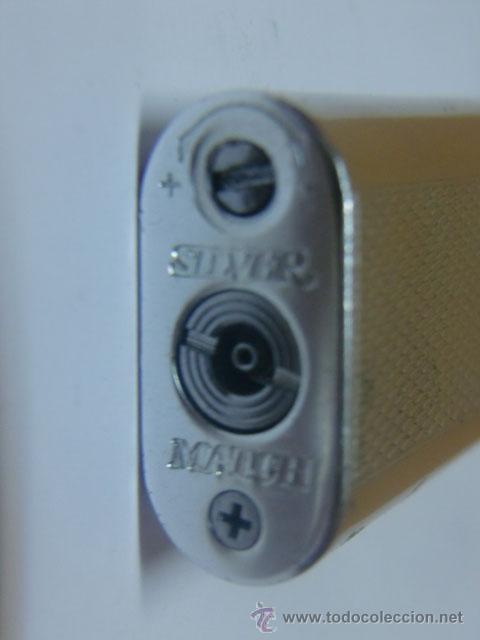Mecheros: Mechero Silver Martch, de gas - Foto 3