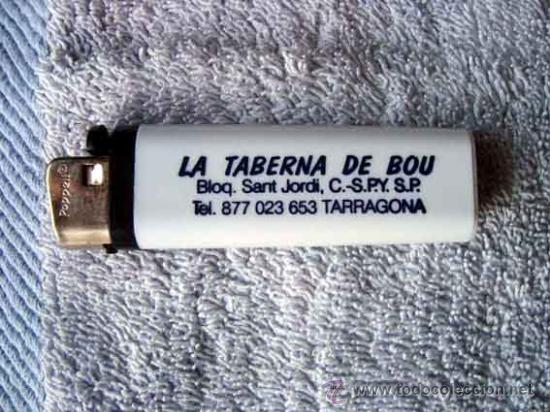 Mecheros: Mechero - la taberna de Bou - Tarragona - Foto 2