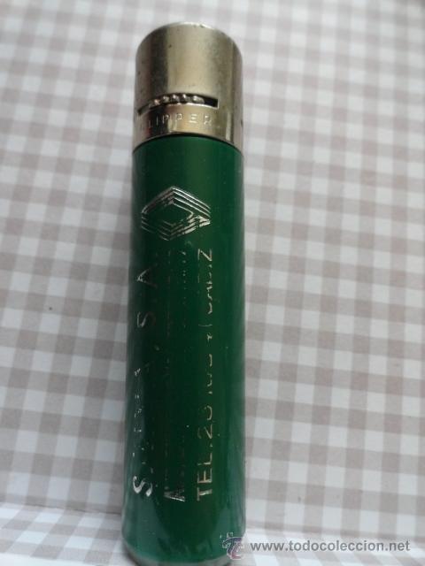 mechero clipper verde regulable con publicidad. - Buy Other collectible  objects on todocoleccion
