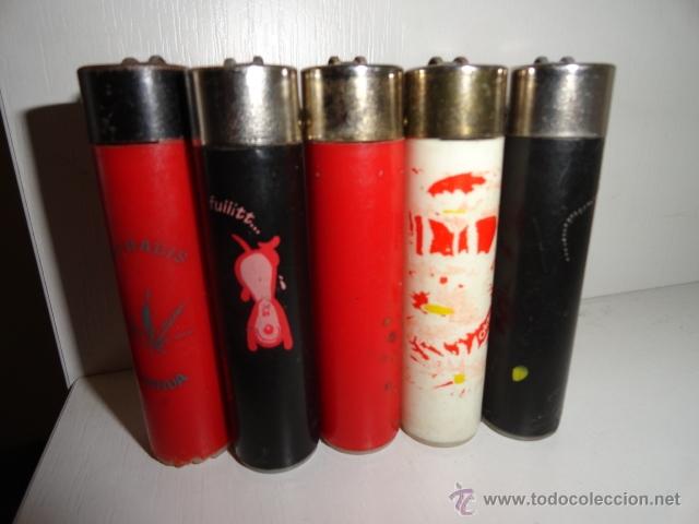 Mecheros: lote de 5 criquet funcionando - Foto 1