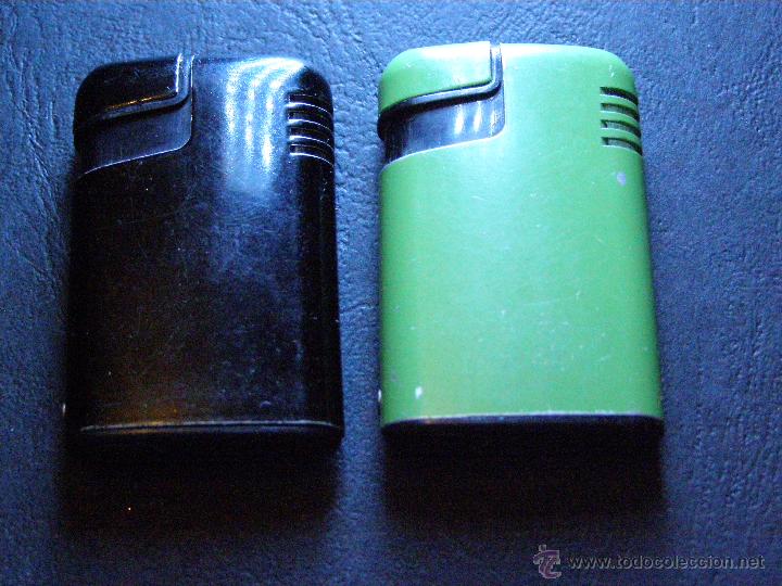 Mecheros: Lote 2 peqiue&ntilde;os mecheros recargables. - Foto 2