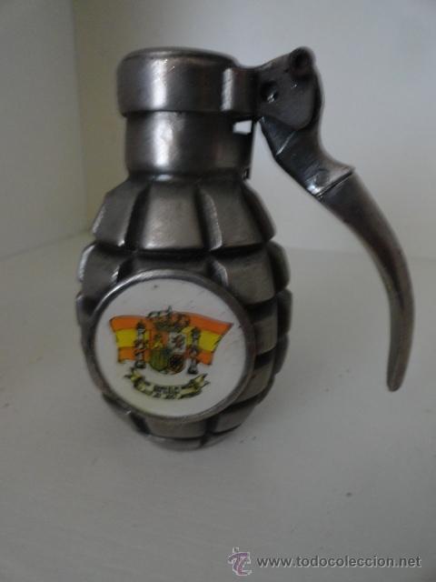 Mecheros: FUNDA FORMA DE GRANADA MECHERO ESPA&Ntilde;A - Foto 1