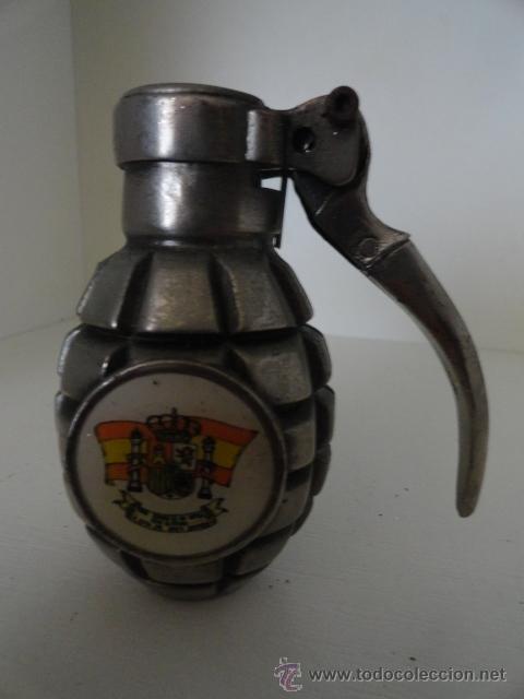 Mecheros: FUNDA FORMA DE GRANADA MECHERO ESPA&Ntilde;A - Foto 2