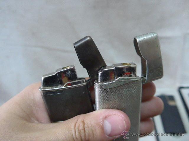 Mecheros: Lote de 6 mechero antiguos - Foto 5