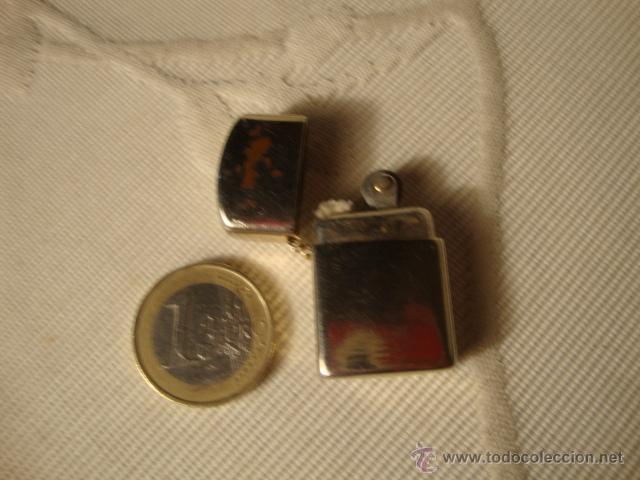 Mecheros: ANTIGUO RARO MECHERO MINIATURA DE METAL, TIPO ZIPPO