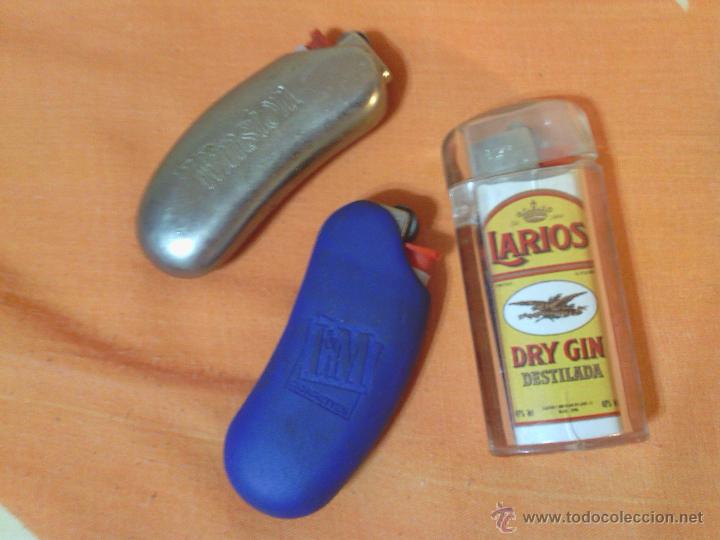 Mecheros: Lote 3 MECHEROS DE MARCAS BEBIDA Y TABACO - Foto 1