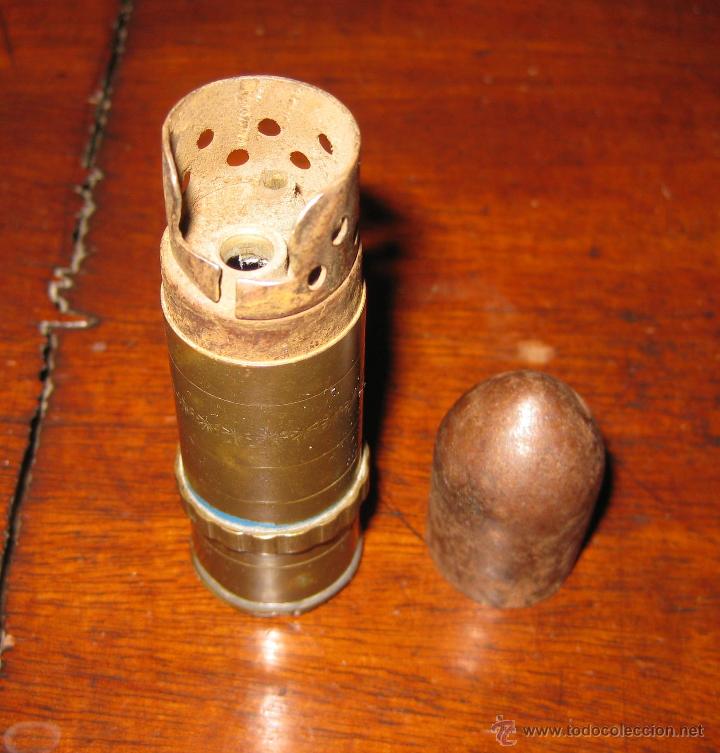 Mecheros: MECHERO ANTIGUO DE CHISPA. EN FORMA DE BALA. - Foto 2