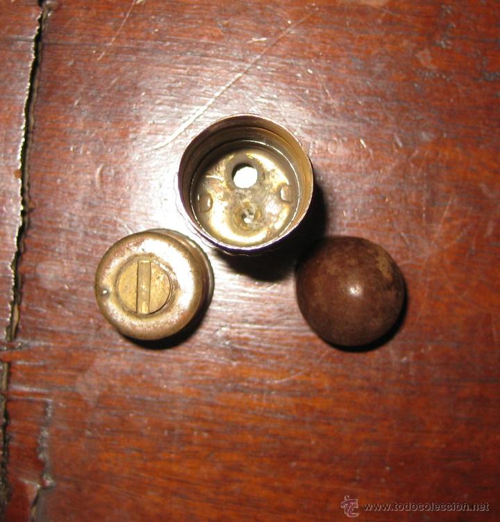 Mecheros: MECHERO ANTIGUO DE CHISPA. EN FORMA DE BALA. - Foto 3
