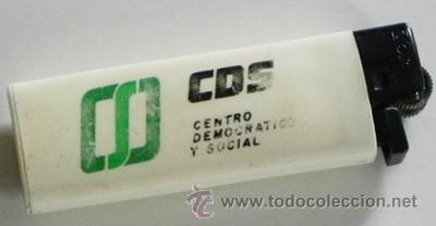 Mecheros: MECHERO ZOR DEL CDS CENTRO DEMOCR&Aacute;TICO Y SOCIAL PUBLICIDAD PARTIDO POL&Iacute;TICO DE ADOLFO SU&Aacute;REZ - LOGO