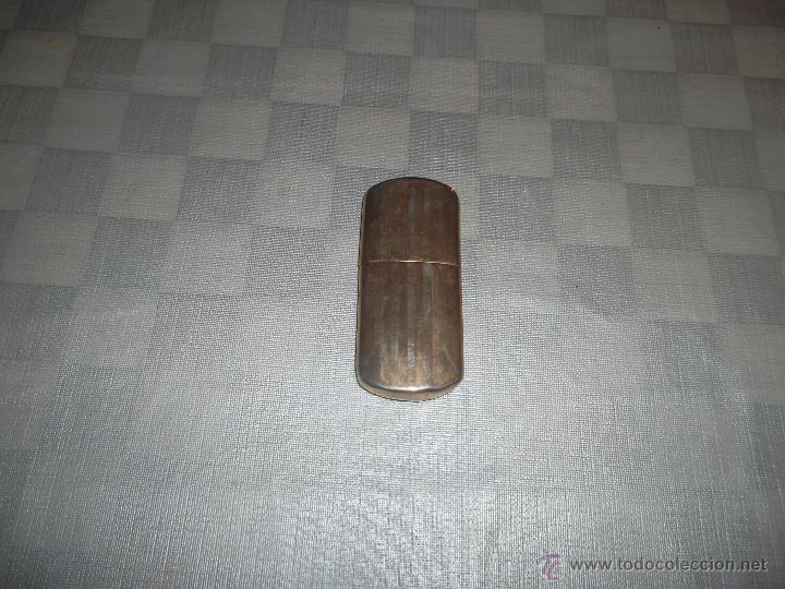 Mecheros: mechero antiguo en bronce - Foto 1