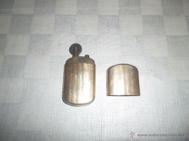 Mecheros: mechero antiguo en bronce - Foto 2