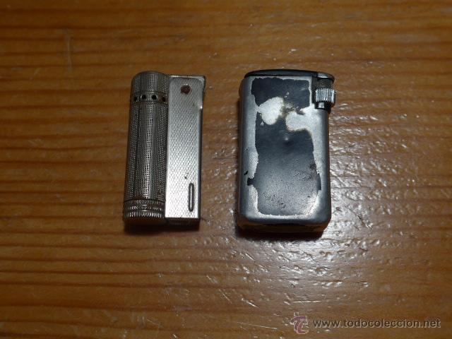Mecheros: Lote de 2 mechero antiguo, de coleccion - Foto 2