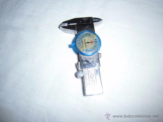 Mecheros: CURIOSO MECHERO LIGHTER EN FORMA DE CALIBRE - Foto 2