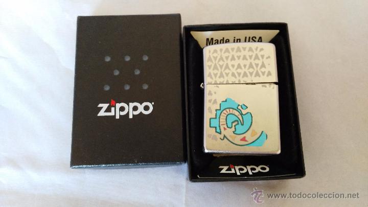 Mecheros: mechero zippo en caja