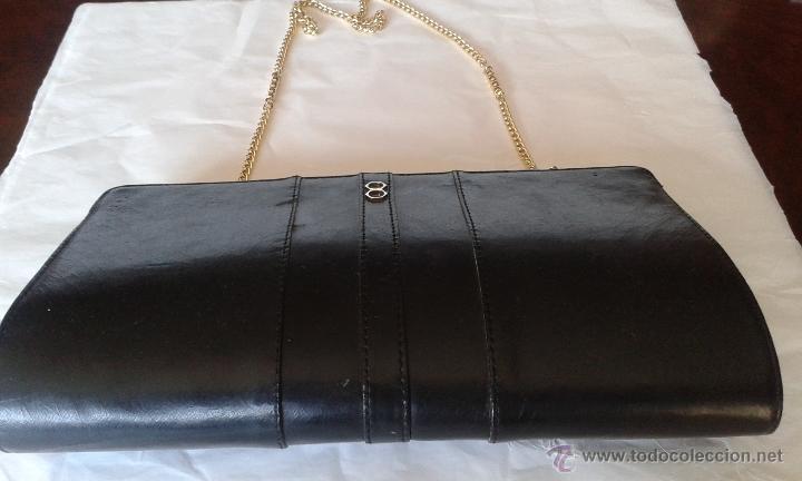 Mecheros: ANTIGUO BOLSO DE PIEL. - Foto 1