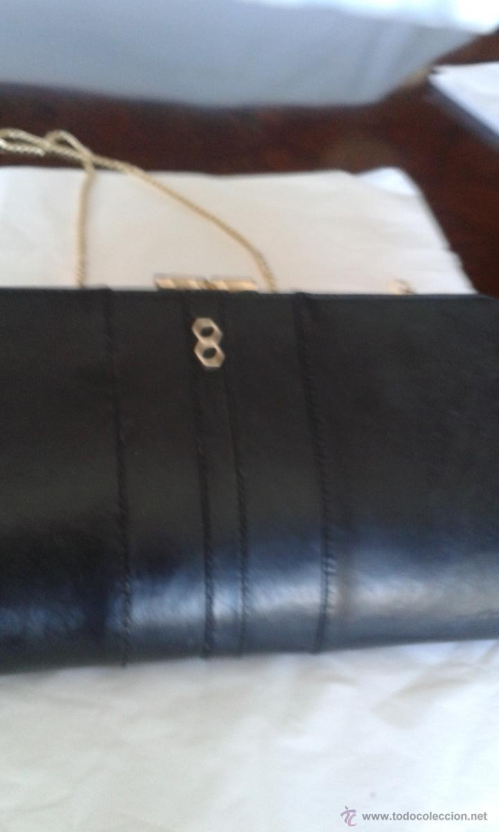 Mecheros: ANTIGUO BOLSO DE PIEL. - Foto 2